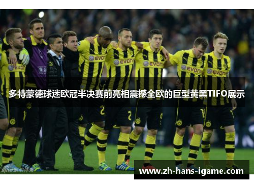 多特蒙德球迷欧冠半决赛前亮相震撼全欧的巨型黄黑TIFO展示